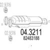 MTS 04.3211 Catalytic Converter